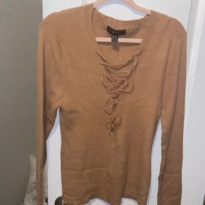 Tan sweater